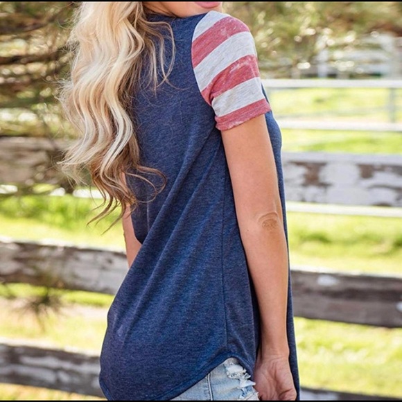 Star Printed Short sleeve - Picture 4 of 5